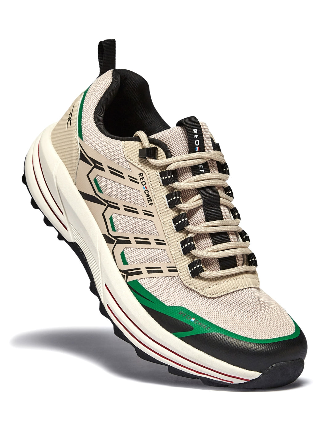 Red Chief Sports Travosole White-Green Hiker Shoes For Men H20040 F043