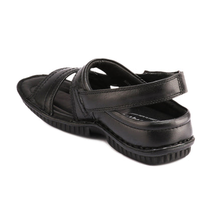 Red Chief Black Sandal for Men RC247N 001