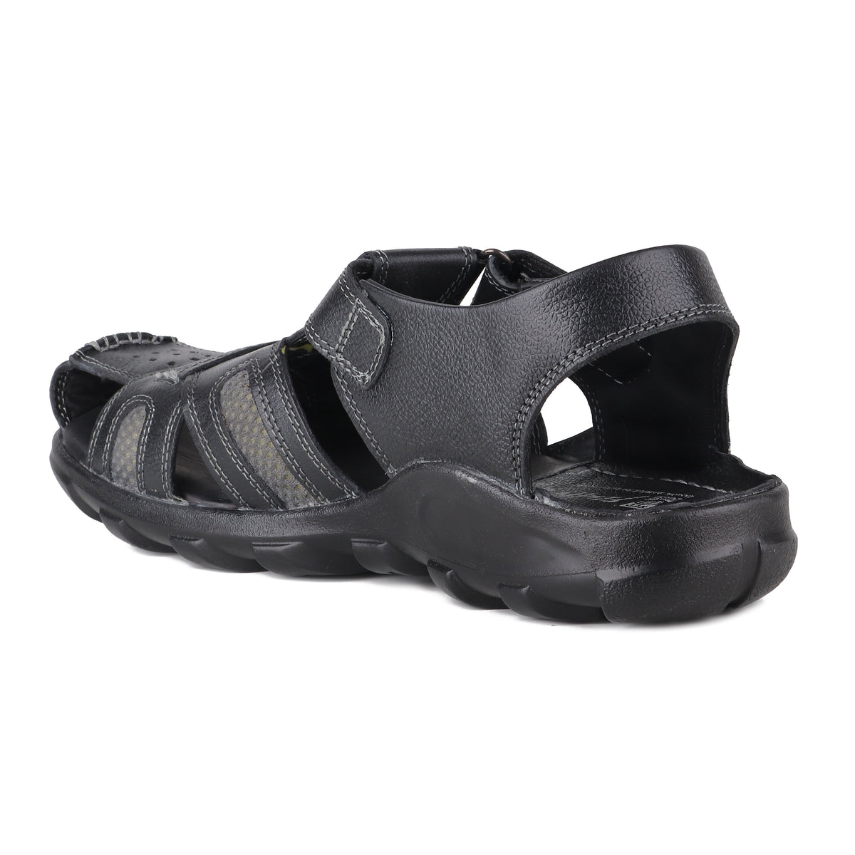 Red Chief Black Sandal for Men RC0317 045