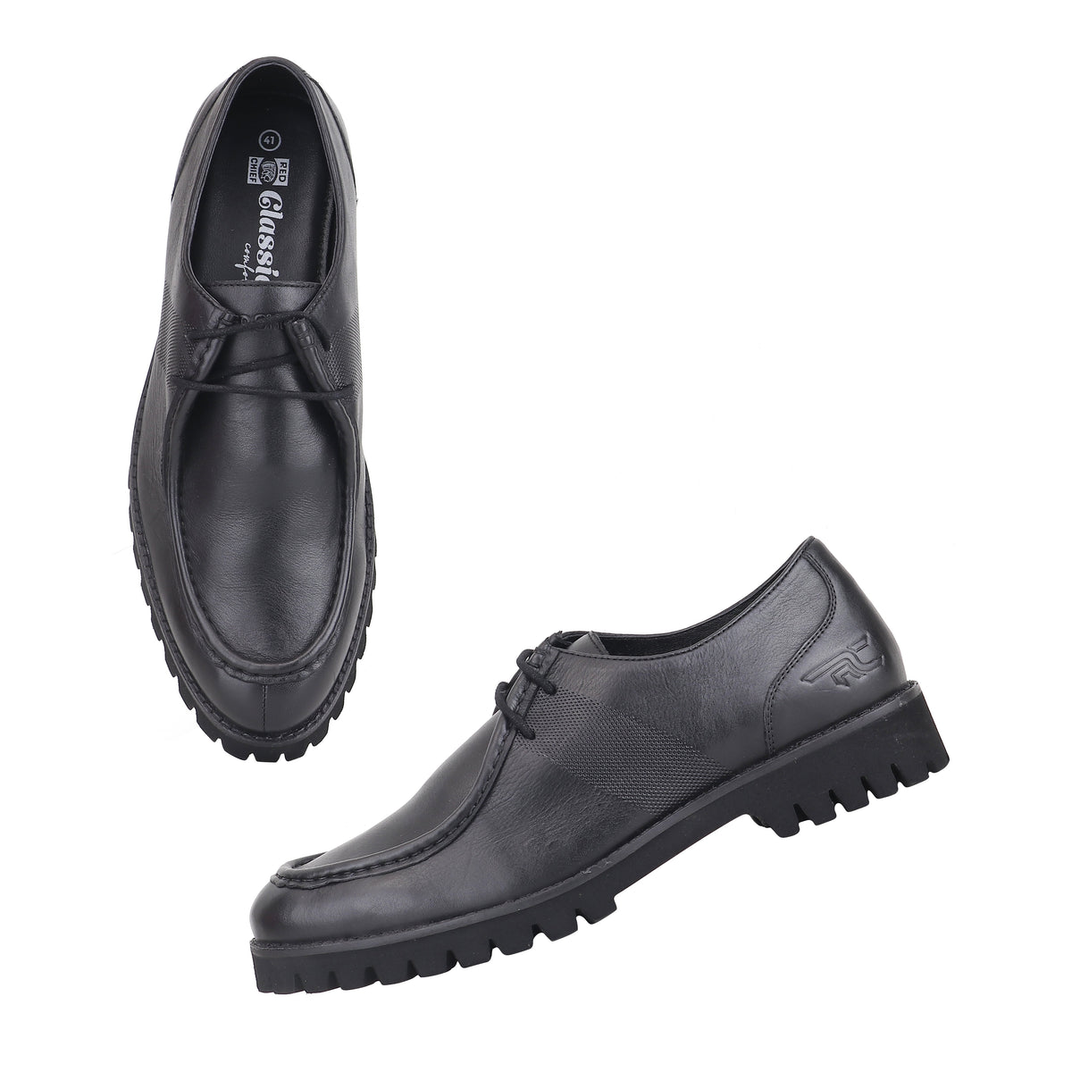 Red Chief Black Casual Shoes for Men RC4016 001