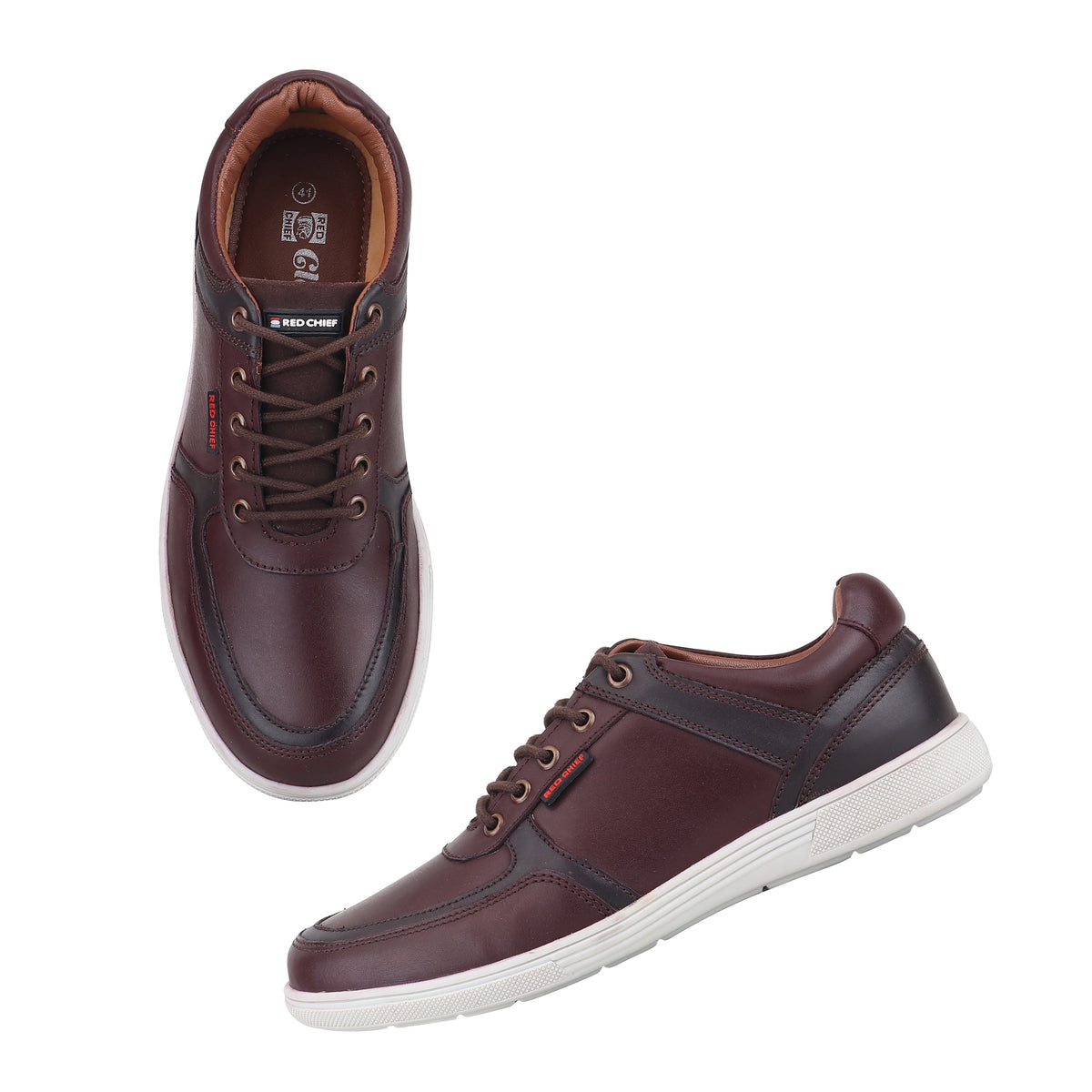 Red Chief Brown Casual Sneaker Shoes for Men RC3996 003