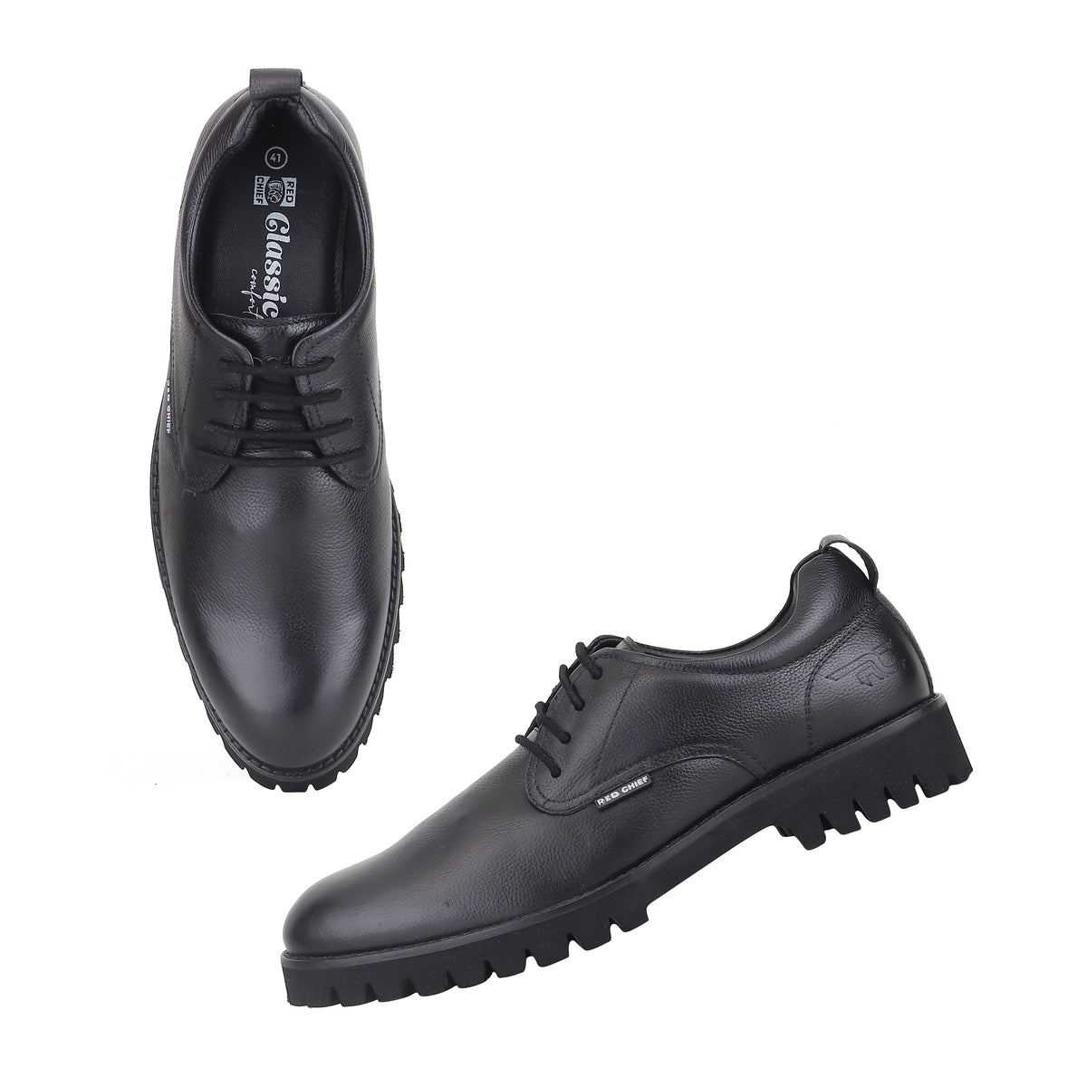 Red Chief Black Casual Shoes for Men RC4017 001