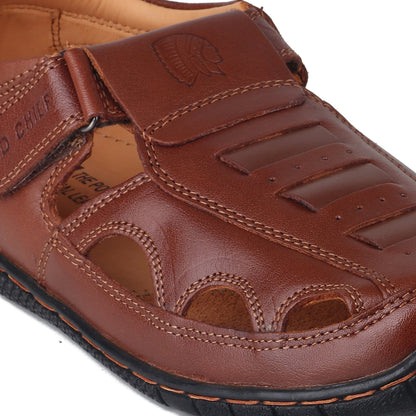 Red Chief Tan Sandal for Men RC547 287
