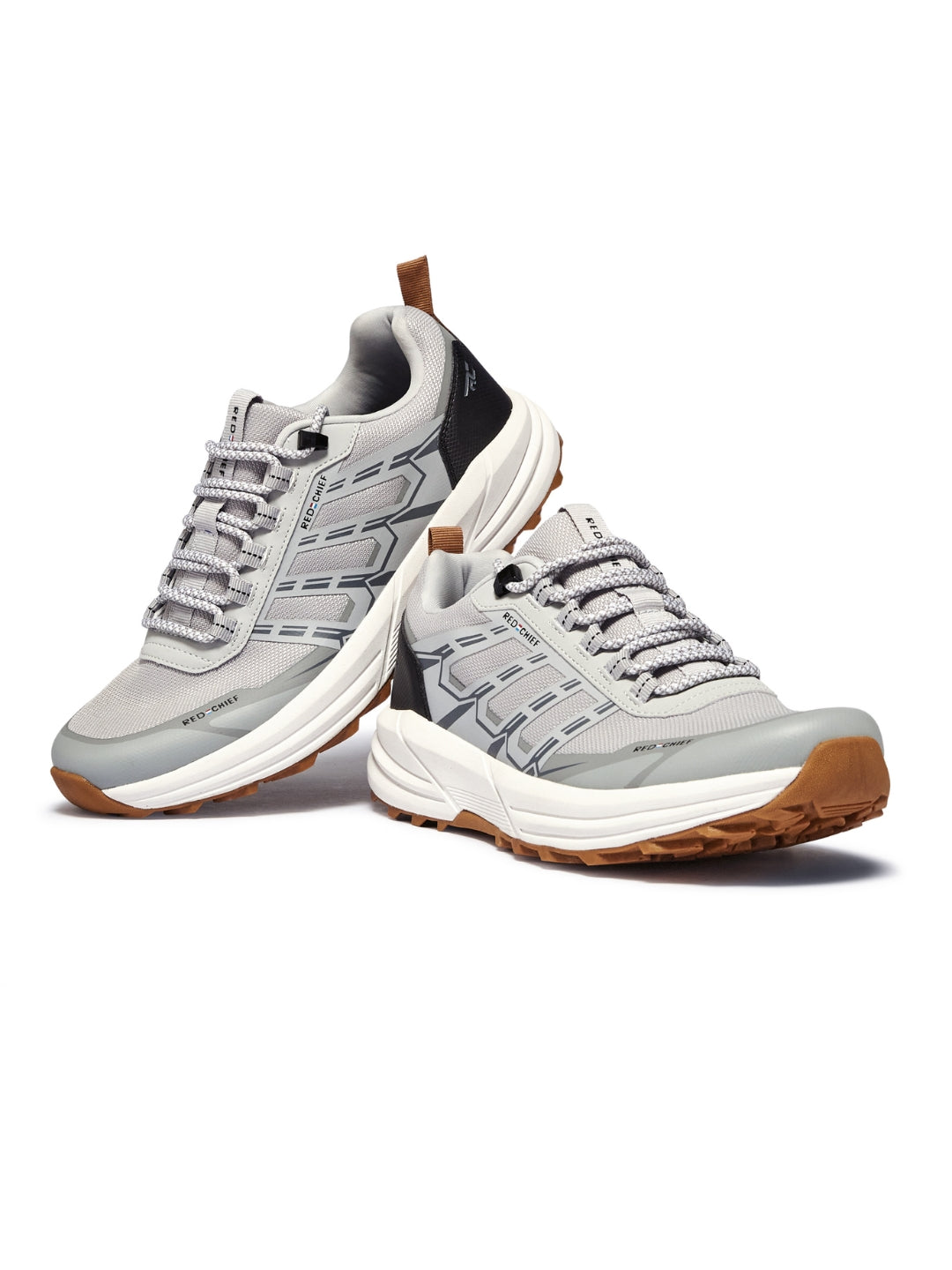 Red Chief Sports Travosole Gray-White Hiker Shoes For Men H20040 F036