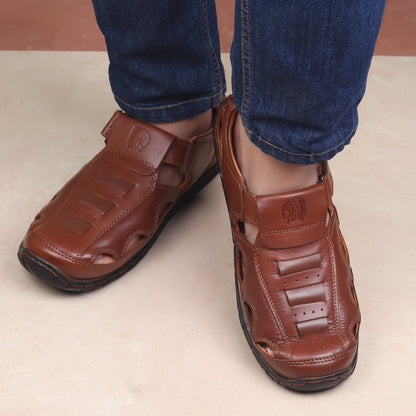 Red Chief Tan Sandal for Men RC547 287