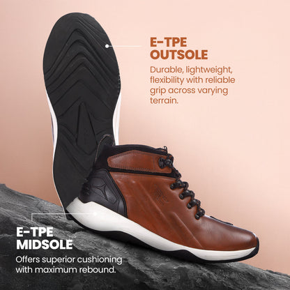 Red Chief Brown Casual Boot Shoes for Men RC1871 003