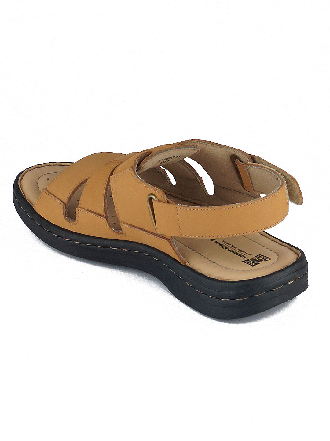 RED CHIEF Rust Leather Sandal for Men RC3677 022