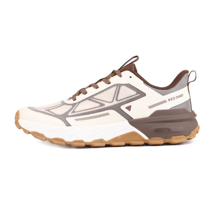 Red Chief Sports Beige-Taupe Color & Low Ankle Lace-Up Comfortable Hiker Shoes for Men H20046 CD14