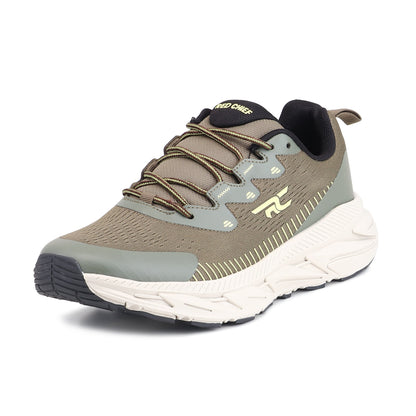 Red Chief Sports Olive Green Color & Low Ankle Lace-Up Comfortable Hiker Shoes for Men |H20049 G0045