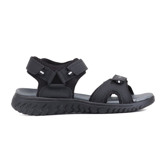 RC SPORTS Black Sandal for Men SM804 001