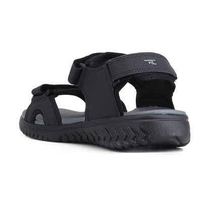 RC SPORTS Black Sandal for Men SM804 001