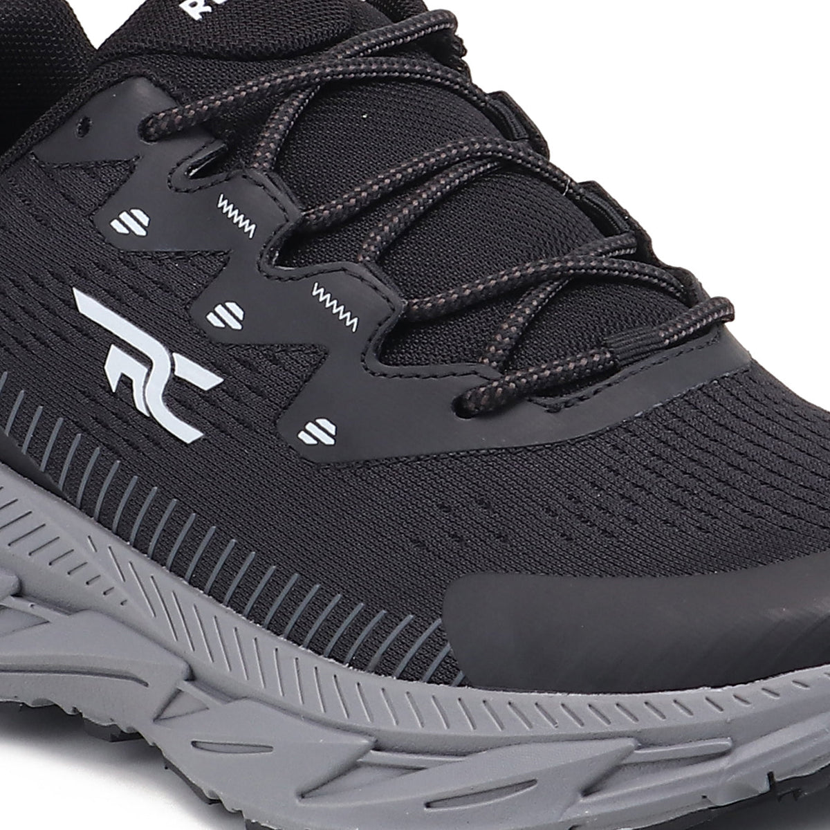 Red Chief Sports Black Color & Low Ankle Lace-Up Comfortable Hiker Shoes for Men |H20049 001