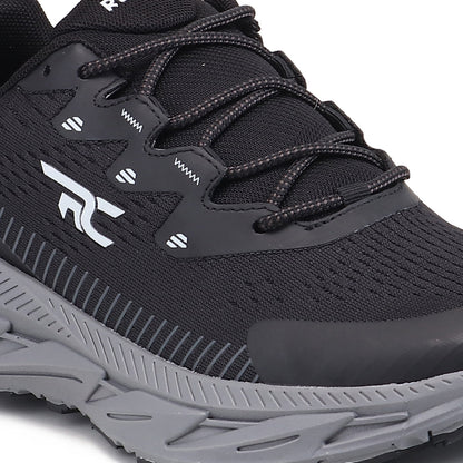 Red Chief Sports Black Color & Low Ankle Lace-Up Comfortable Hiker Shoes for Men |H20049 001