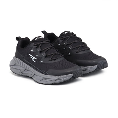 Red Chief Sports Black Color & Low Ankle Lace-Up Comfortable Hiker Shoes for Men |H20049 001