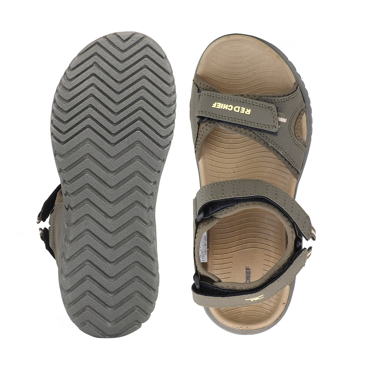 RC SPORTS Olive Green Sandal for Men SM804 G0045