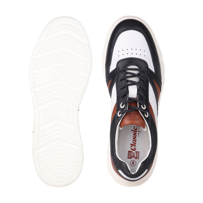 REDCHIEF White/Blue Leather Casual Derby for Men RC3950 157