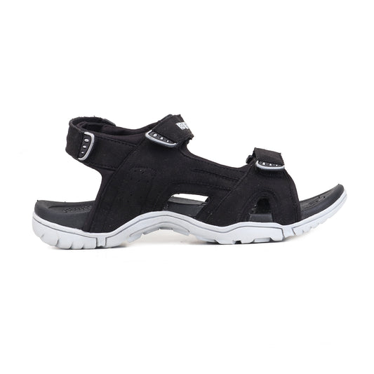 RC SPORTS Black Sandal for Men SM814 001