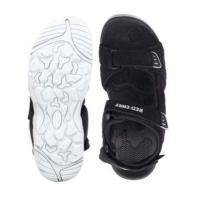 RC SPORTS Black Sandal for Men SM814 001