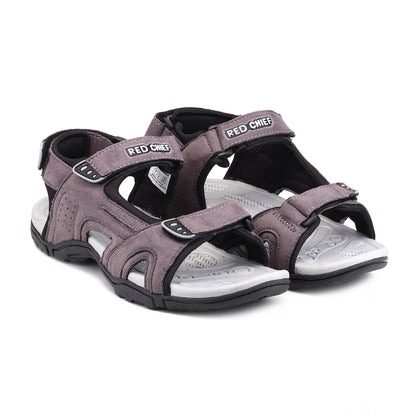 RC SPORTS Grey Sandal for Men SM814 C782