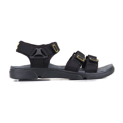 RC SPORTS Black Sandal for Men SM813 001