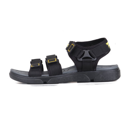 RC SPORTS Black Sandal for Men SM813 001