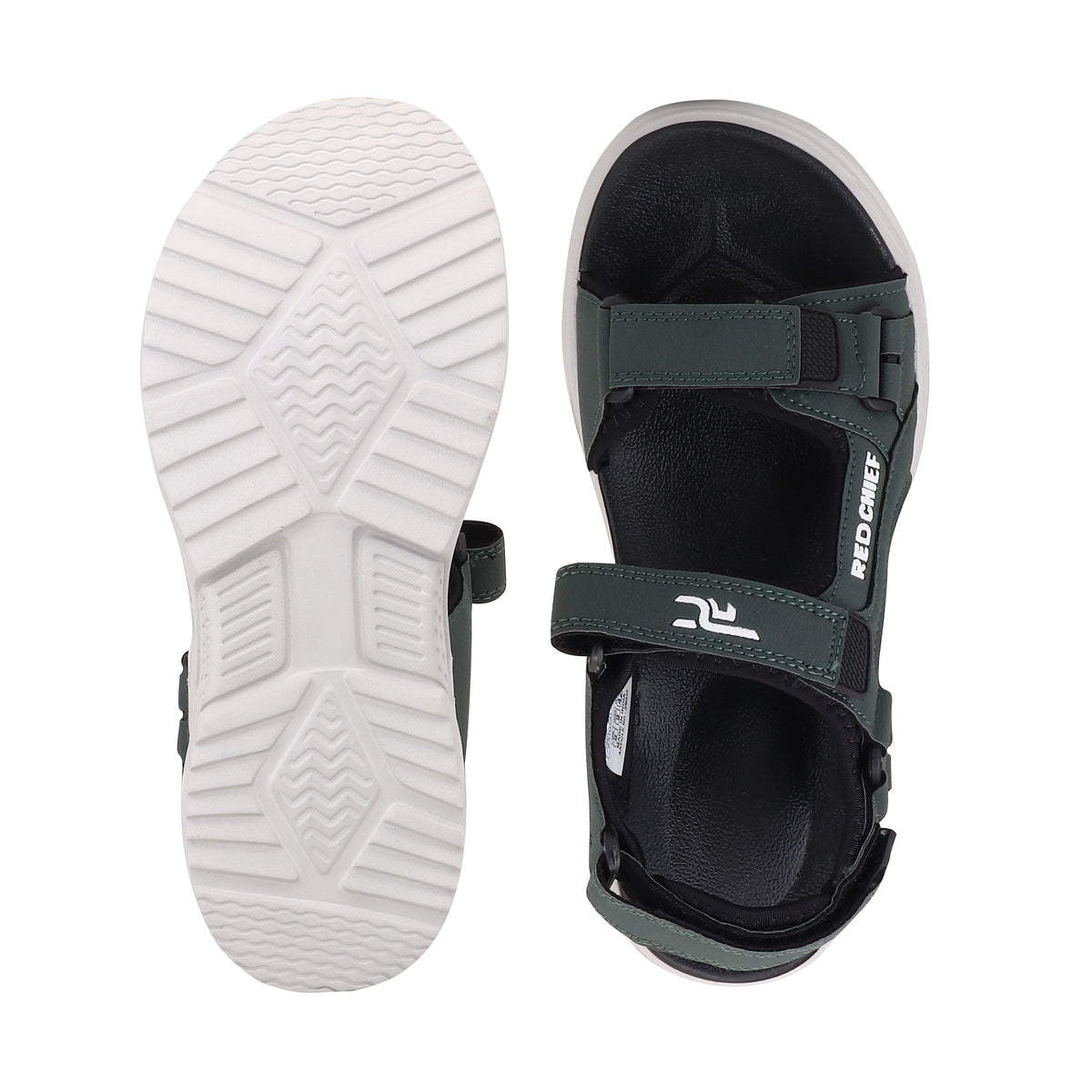 RC SPORTS Green Sandal for Men SM805 C1210