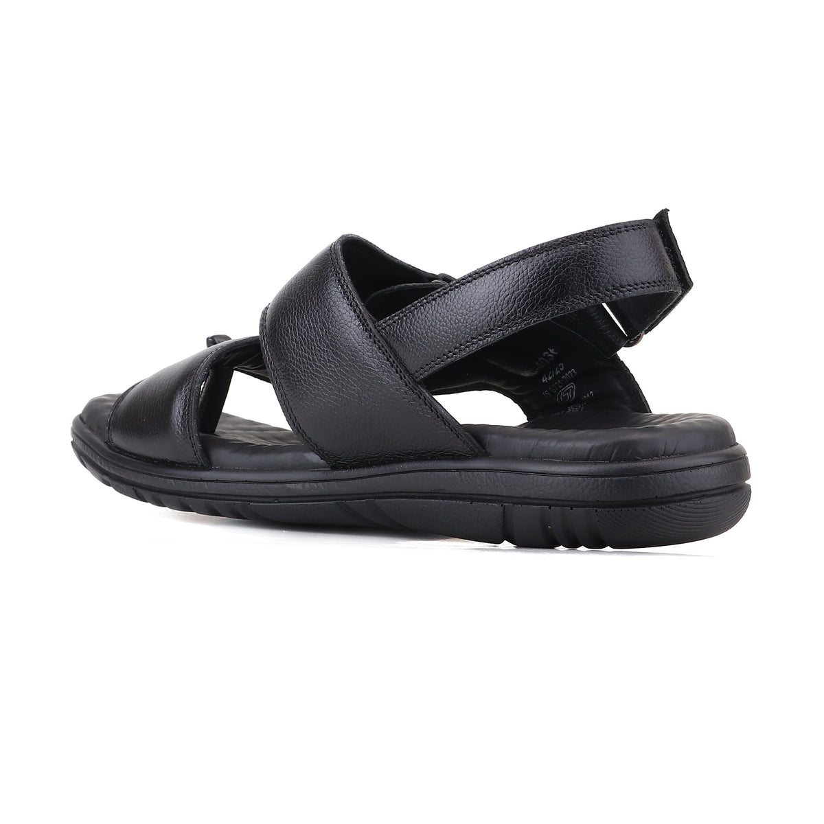 RED CHIEF Black Leather Sandal for Men RC4036-A 001