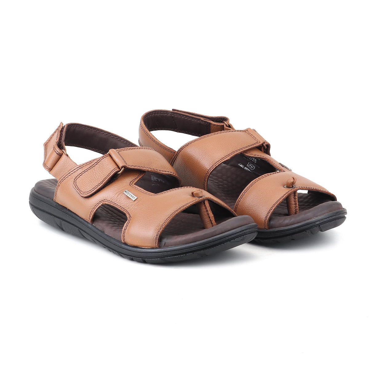 RED CHIEF Tan Leather Sandal for Men RC4036-A 006
