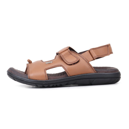 RED CHIEF Tan Leather Sandal for Men RC4036-A 006