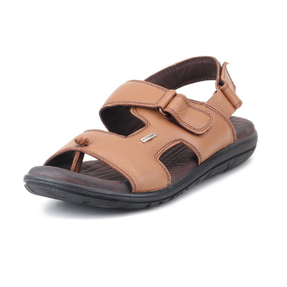 RED CHIEF Tan Leather Sandal for Men RC4036-A 006