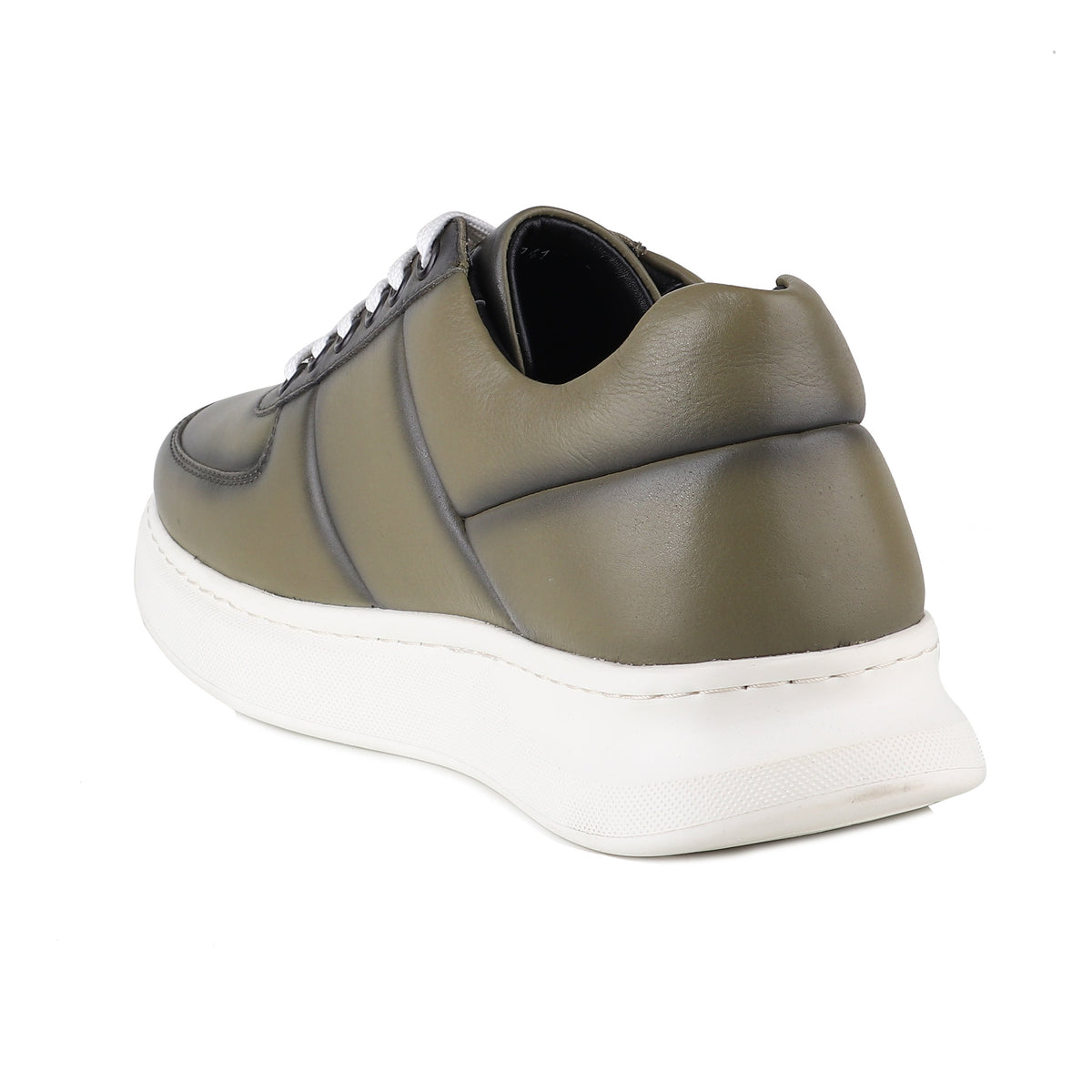 REDCHIEF Olive Leather Casual Oxford for Men RC3949 124