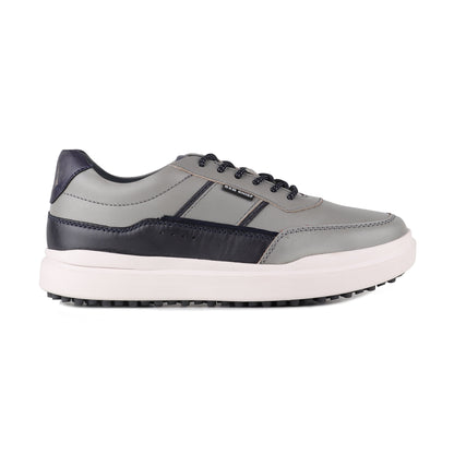 REDCHIEF Grey/Black Leather Casual Sneaker for Men RC3944 047