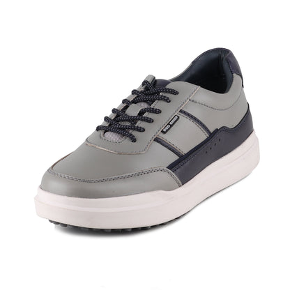 REDCHIEF Grey/Black Leather Casual Sneaker for Men RC3944 047