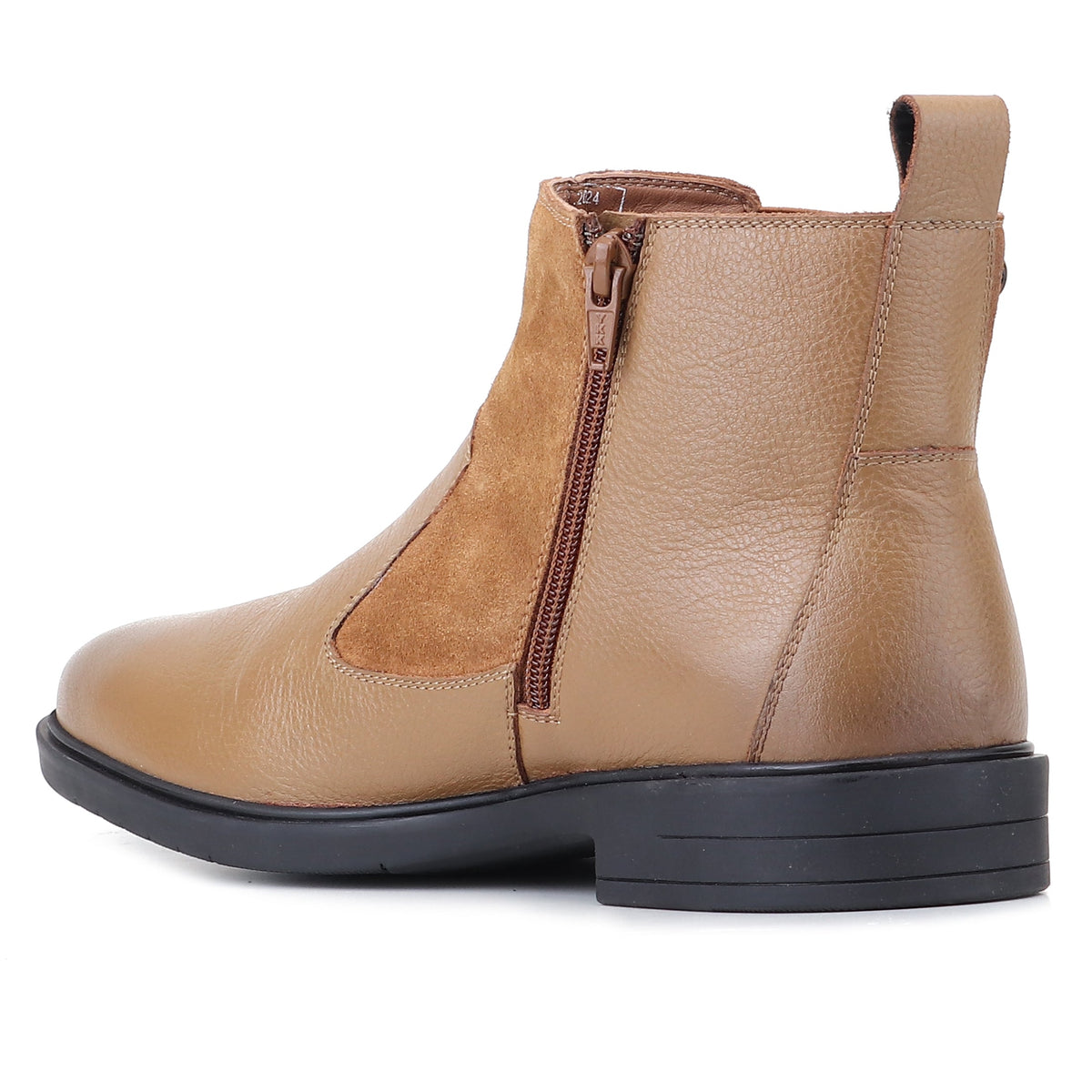 Red Chief Men's Tan Leather Chelsea Boots |RC4148 006