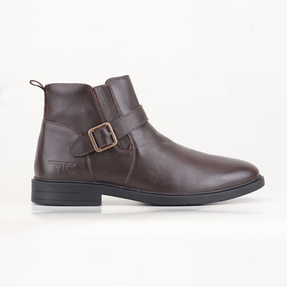 Red Chief Brown Formal Chelsea Boot Shoes for Men RC4072 003