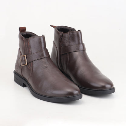 Red Chief Brown Formal Chelsea Boot Shoes for Men RC4072 003