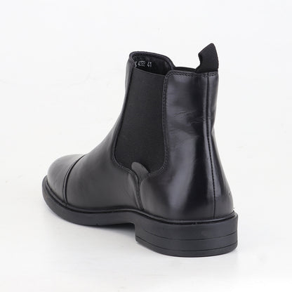 Red Chief Black Formal Chelsea Boot Shoes for Men RC4071 001