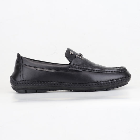 Red Chief Black Casual Loafer Shoes for Men RC4007 001