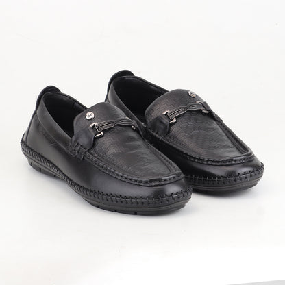 Red Chief Black Casual Loafer Shoes for Men RC4007 001