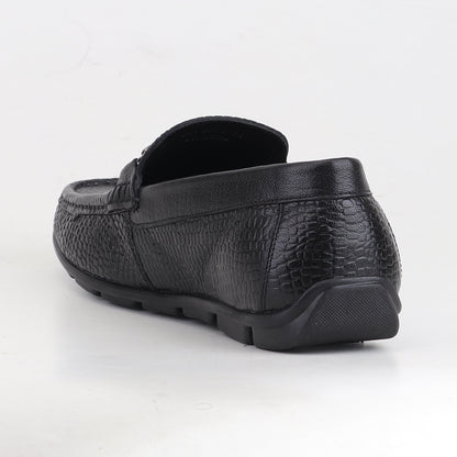 Red Chief Black Casual Loafer Shoes for Men RC4014 001