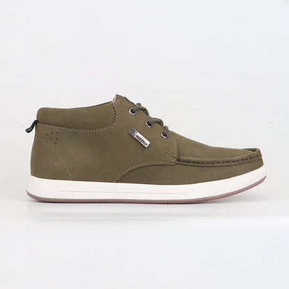 Red Chief Olive Casual Boot Shoes for Men RC4060 124