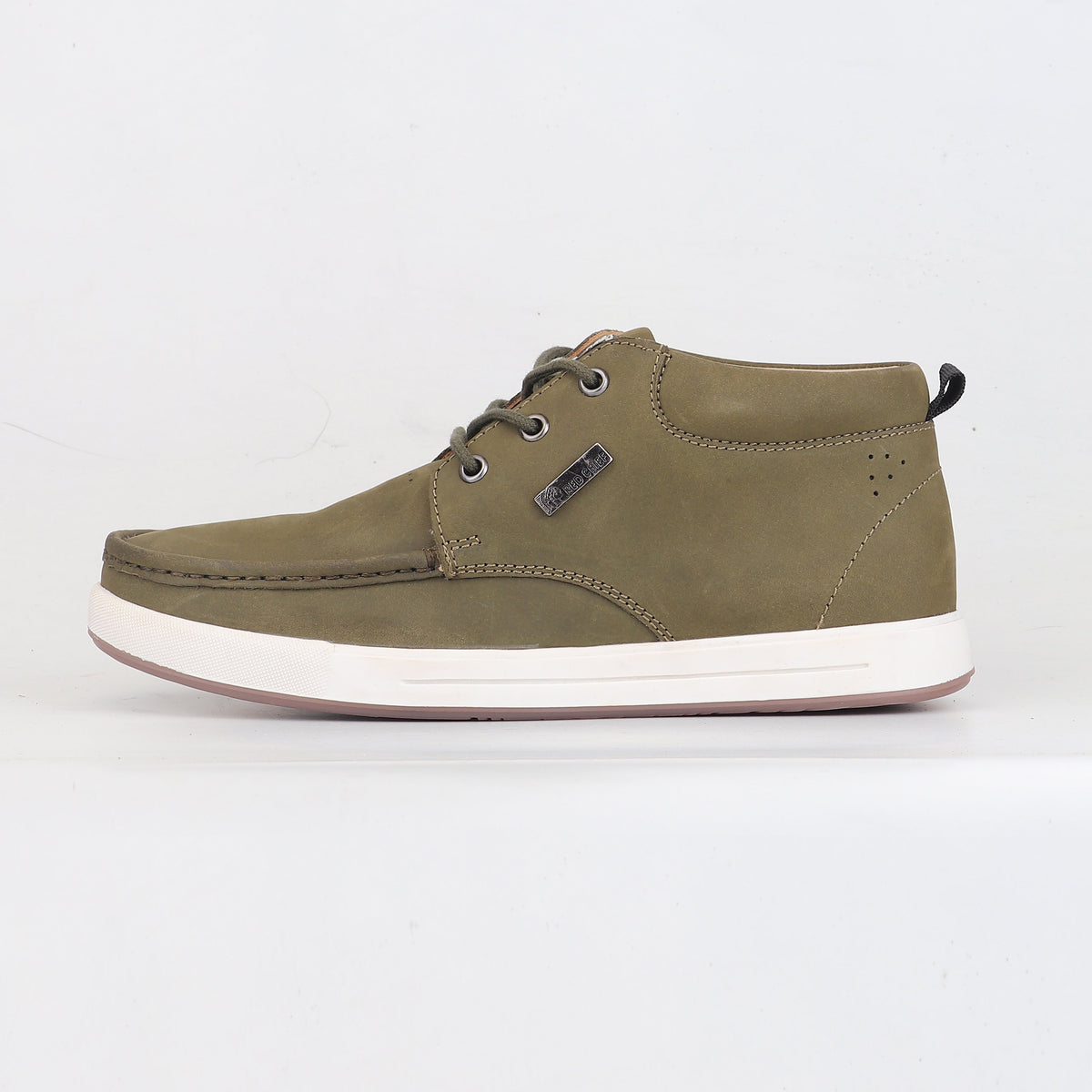 Red Chief Olive Casual Boot Shoes for Men RC4060 124