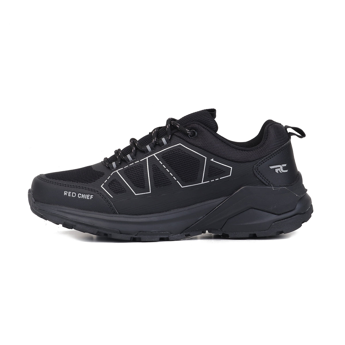 Red Chief Sports Black Hiker Shoes for Men H20045 001