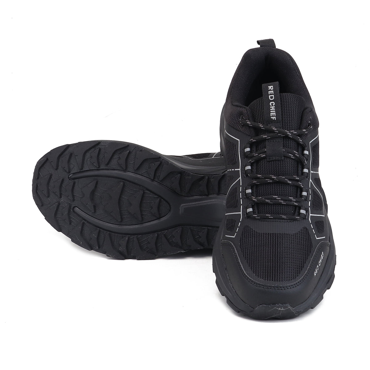 Red Chief Sports Black Hiker Shoes for Men H20045 001