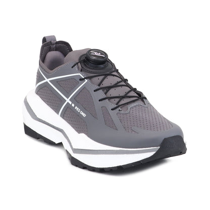 Red Chief Sports Grey-White Hiker Shoes for Men H20042 C1254