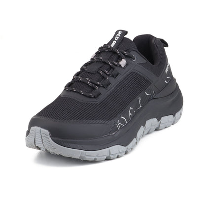 Red Chief Sports Black Color & Low Ankle Lace-Up Comfortable Hiker Shoes for Men |H20044 001