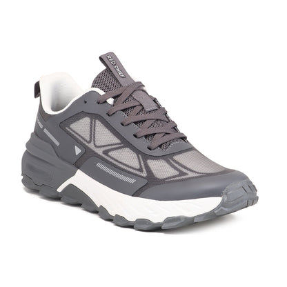 Red Chief Sports Dark Grey Color & Low Ankle Lace-Up Comfortable Hiker Shoes for Men |H20046 F031