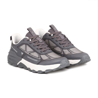 Red Chief Sports Dark Grey Color & Low Ankle Lace-Up Comfortable Hiker Shoes for Men |H20046 F031