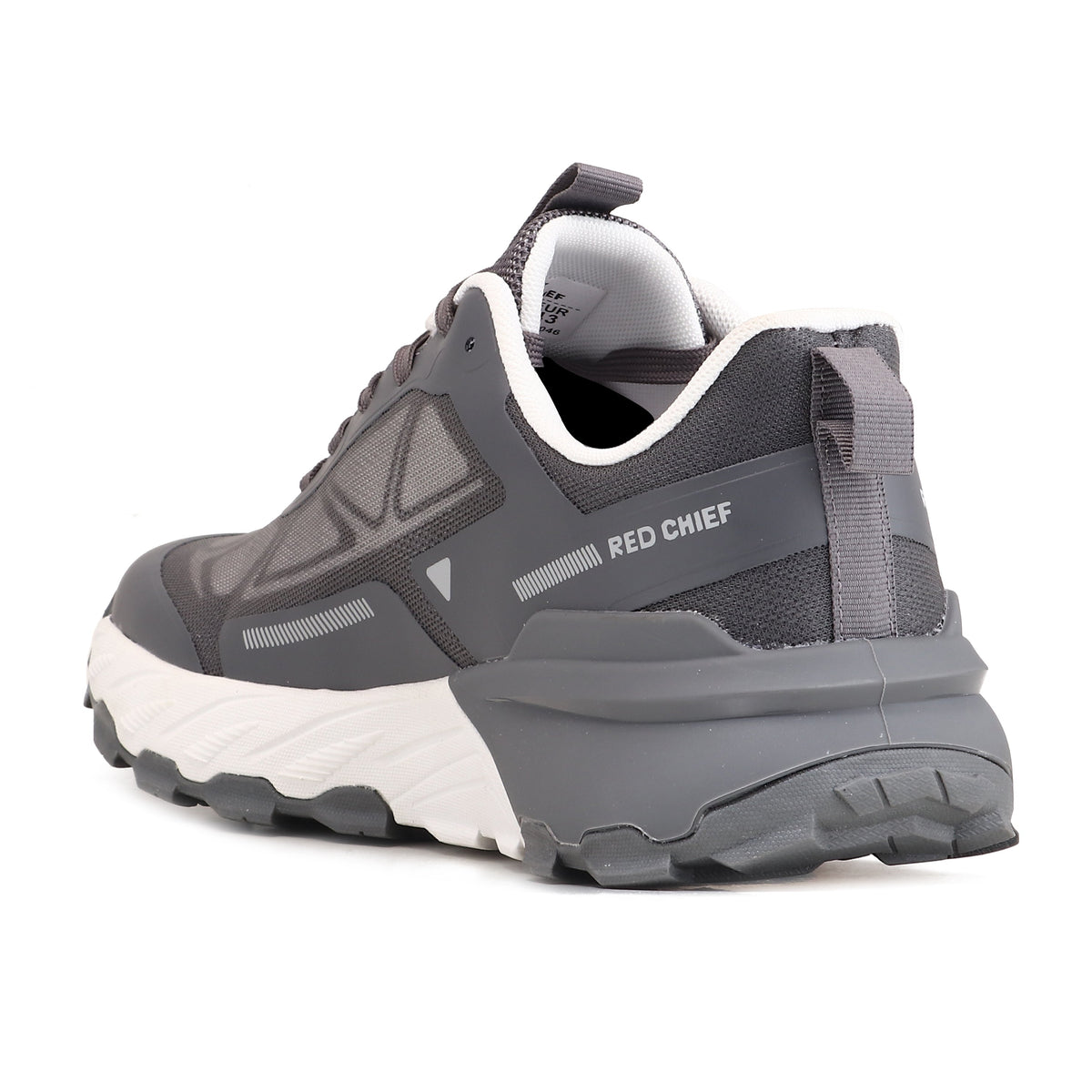 Red Chief Sports Dark Grey Color & Low Ankle Lace-Up Comfortable Hiker Shoes for Men |H20046 F031