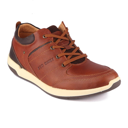 Red Chief Tan Derby Casual Shoes for Men RC1155 006